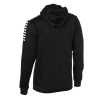 Спортивна куртка SELECT Monaco zip hoodie Black